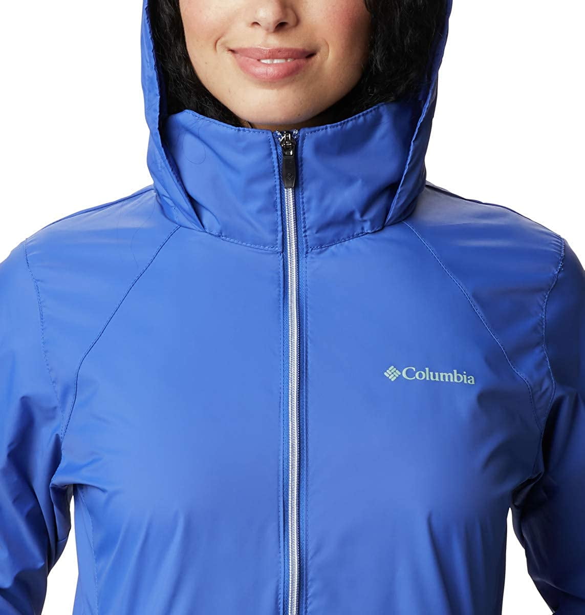 Columbia Women's XL Lapis Blue Switchback III Hooded Jacket - Style