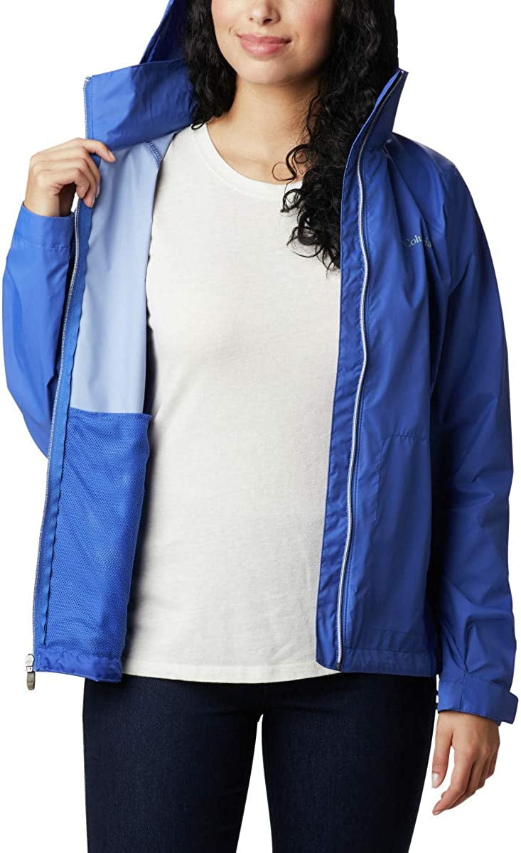 Columbia Women's XL Lapis Blue Switchback III Hooded Jacket - Style