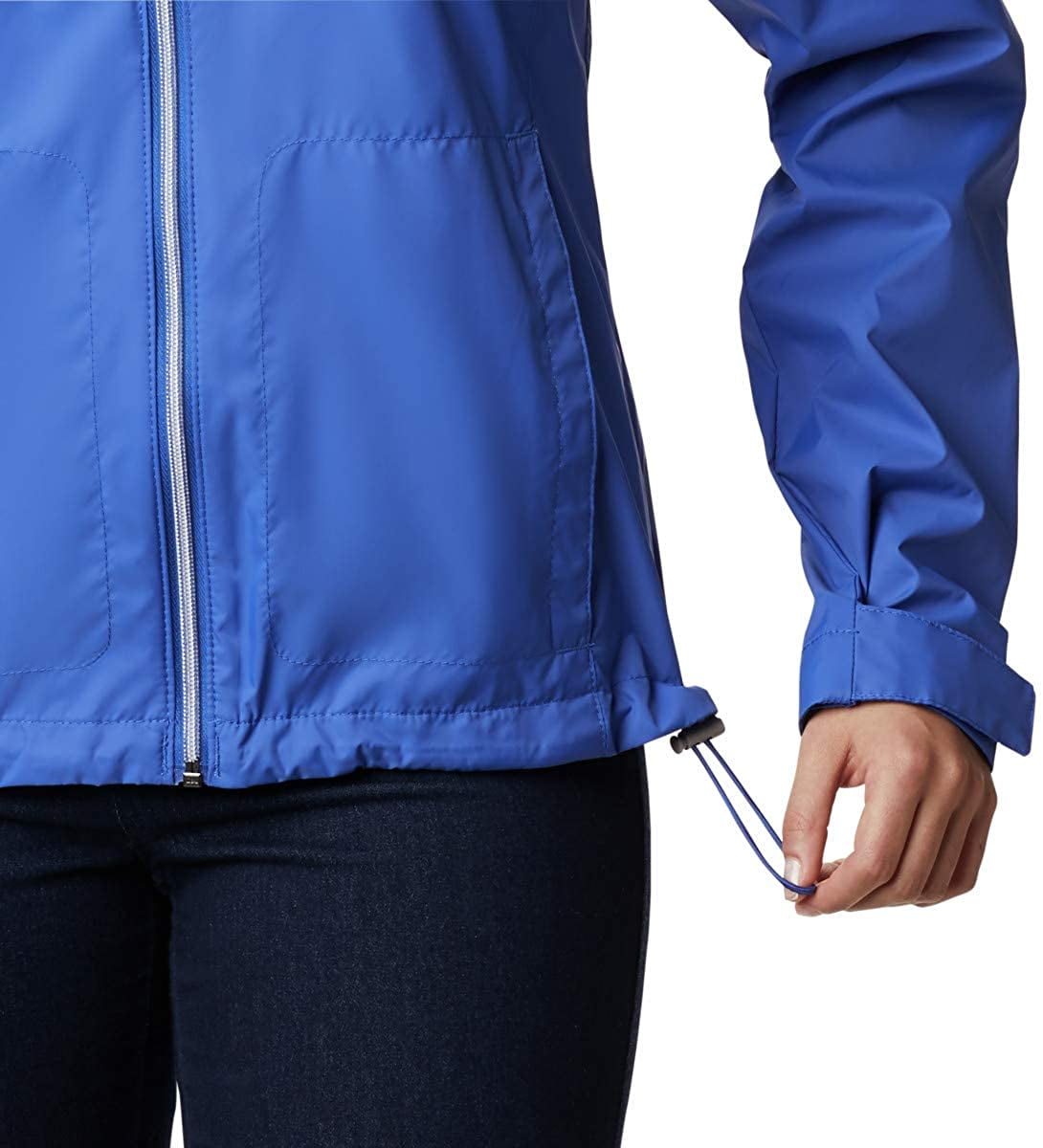 Columbia Women's XL Lapis Blue Switchback III Hooded Jacket - Style