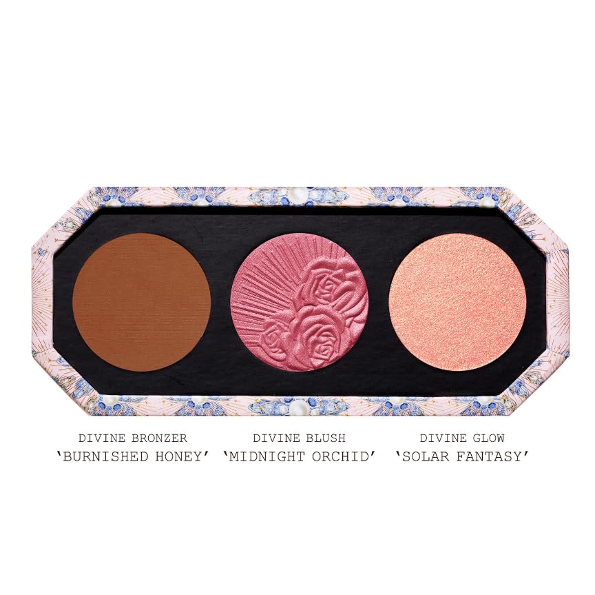Pat McGrath Labs Divine Blush Bronze Glow Trio - Supernova Siren, 0.36 oz