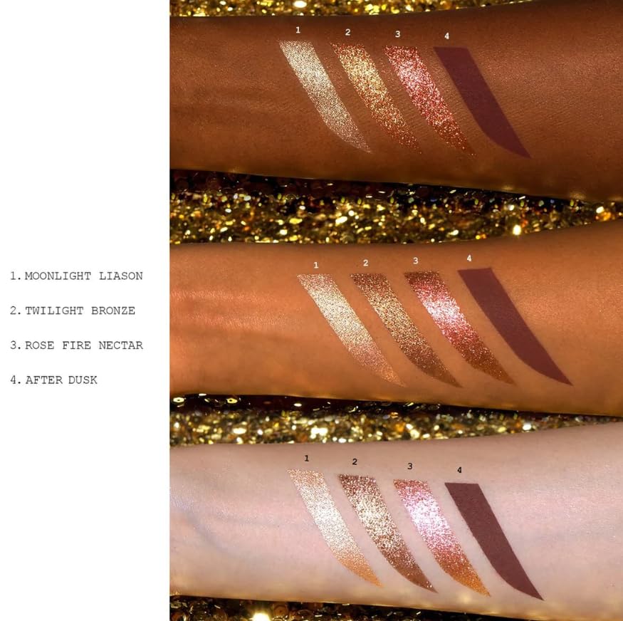 Pat McGrath Labs Venus in Fleurs Luxe Quad Eyeshadow Palette - Voyeuristic Vixen