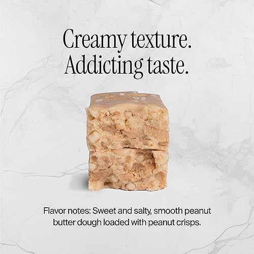 David Sugar-Free High Protein Bars - Low Carb, Gluten-Free Snack - 28g Protein, 150 Calories - Salted Peanut Butter Flavor - Pack of 12