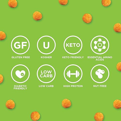 TPI Twin Peaks Jalapeno Cheddar Protein Puffs - Keto Friendly High Protein Snack