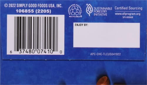 Atkins Chocolate Chip Protein Cookie - Low Carb, High Fiber, Keto-Friendly - 4 Pack