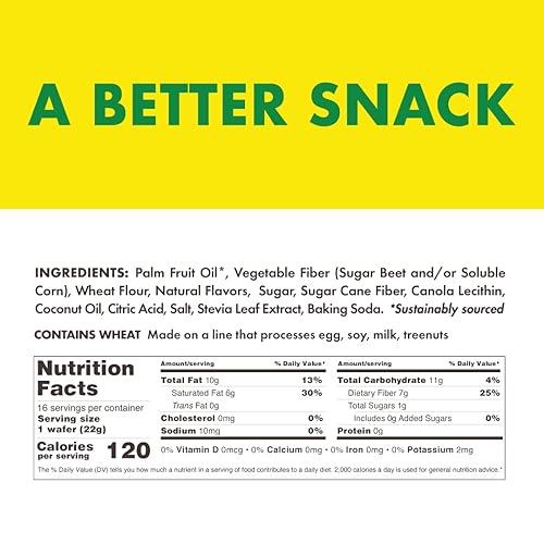 Rip Van Wafels Lemon Cookies - Vegan, Keto Friendly, Low Calorie Snack - 16 Count - 1g Sugar - 4g Carbs - 120 Calories