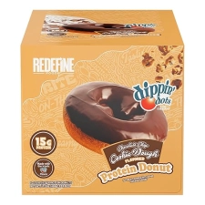 Redefine Foods Protein Donut - Chocolate Chip Cookie Dough Flavor - 15g Protein - 8 Count