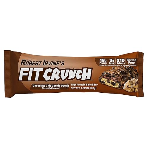 FITCRUNCH Snack Size Protein Bars, 6-Layer Baked Bar, Low Sugar, Gluten-Free & Soft Cake Core (9 Count, Flavor Lovers)