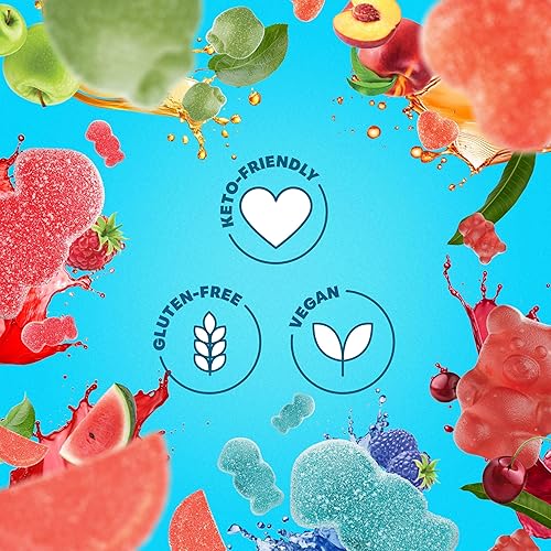 Shameless Snacks - Low Calorie Keto Gummies (Gluten-Free) - 6 Pack Variety