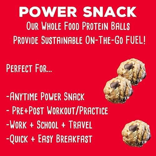 SimplyFuel Chocolate Coconut Peanut Butter Protein Balls - 8g Protein Snack