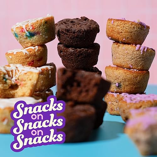 Alpha Prime Supplements Protein Mini Muffins | High Protein, Collagen Fortified Snack | 12 Packs - Variety Pack