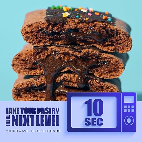 Legendary Foods 20g Protein Pastry Bar - Low Carb Meal Replacement, Keto Snack Box - Gluten Free, Zero Sugar Energy Bars