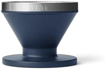 YETI Pour Over Coffee Maker Accessory Ramblers - Stainless Steel, Navy, Fits Any V60 Filter