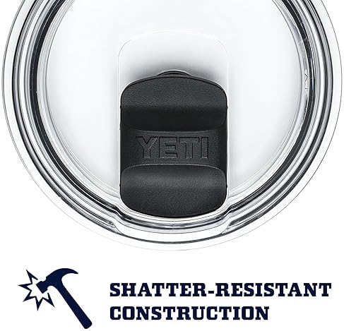 YETI 10 oz Stackable Mug - Vacuum Insulated Stainless Steel with MagSlider Lid - White