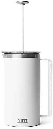 YETI Rambler French Press Coffee Maker with GroundsControl Filter - 100% Leakproof