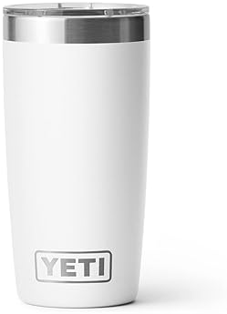 YETI 10 oz Stainless Steel Tumbler, Vacuum Insulated with MagSlider Lid, White