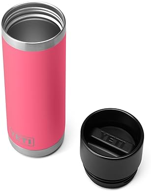 YETİ Rambler Hotshot Bottle in Tropical Pink 18oz
