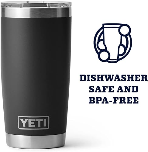 YETI 20 oz Stainless Steel Vacuum Tumbler with MagSlider Lid
