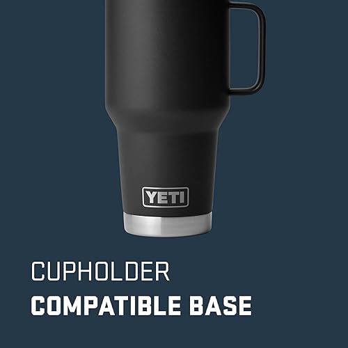YETI 30 oz Travel Mug | Stainless Steel | Vacuum Insulated | Stronghold Lid