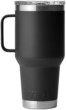 YETI 30 oz Travel Mug | Stainless Steel | Vacuum Insulated | Stronghold Lid
