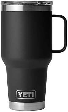 YETI 30 oz Travel Mug | Stainless Steel | Vacuum Insulated | Stronghold Lid