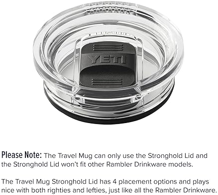 YETI 30 oz Travel Mug | Stainless Steel | Vacuum Insulated | Stronghold Lid