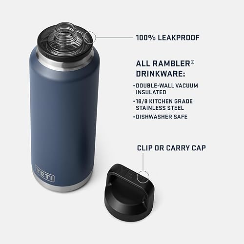 YETI Rambler 46 oz Vacuum Insulated Bottle with Chug Cap
