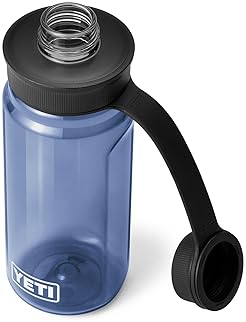 YETI Yonder Water Bottle with Tether Cap - Lightweight, Leakproof, BPA