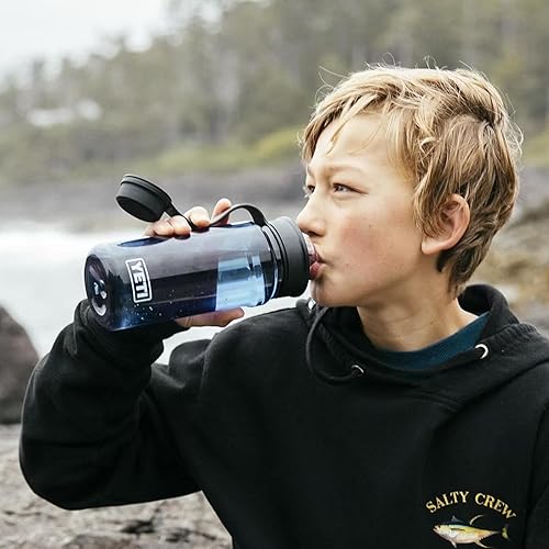 YETI Yonder Water Bottle with Tether Cap - Lightweight, Leakproof, BPA
