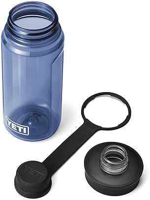 YETI Yonder Water Bottle with Tether Cap - Lightweight, Leakproof, BPA