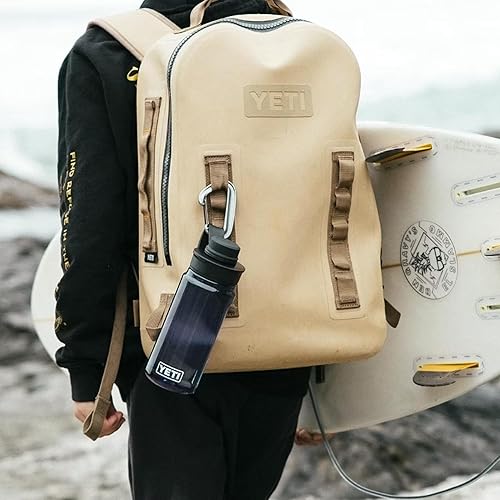 YETI Yonder Water Bottle with Tether Cap - Lightweight, Leakproof, BPA
