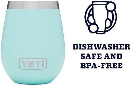 YETI 10 oz Wine Tumbler: Vacuum Insulated Stainless Steel with MagSlider Lid