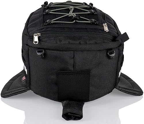 CHASE HARPER WATER-RESISTANT MAGNETIC TANK BAG WITH INDUSTRIAL GRADE NYLON AND NEODYMIUM MAGNETS