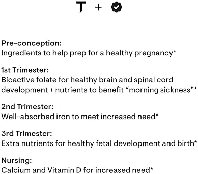 THORNE Basic Prenatal with 18 Vitamins & Minerals for Pregnant Women - 90 Capsules