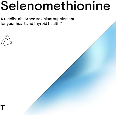 THORNE Selenium Supplement - 200 mcg Antioxidant Support - 60 Capsules