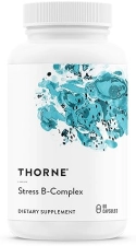 THORNE Stress B-Complex Capsules - Vitamin B2, B6, B12, Folate - Adrenal Support, Stress Management - 60ct