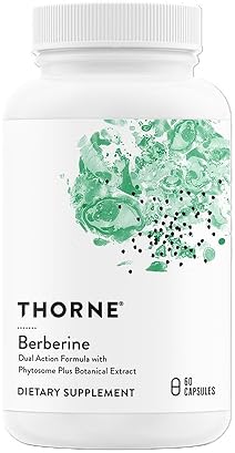 THORNE Berberine Capsules - Heart Health & Immune Support - Gluten-Free, Dairy-Free - 60 ct