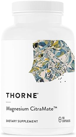 THORNE Magnesium CitraMate - Heart, Muscle, and Bone Support - 90 Capsule