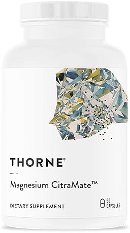 THORNE Magnesium CitraMate - Heart, Muscle, and Bone Support - 90 Capsule