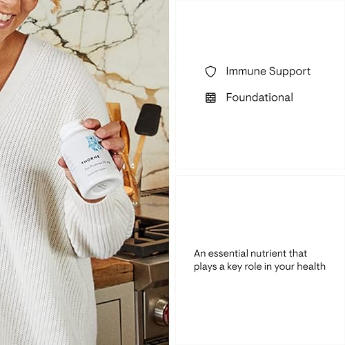 THORNE Zinc Picolinate 15mg Capsules - Immune & Wellness Support - Gluten/Soy/Dairy