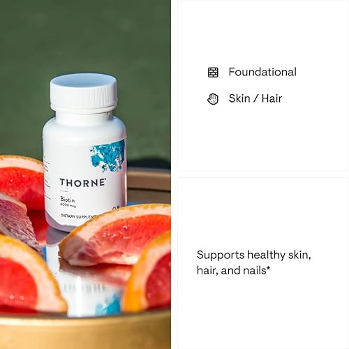 THORNE Collagen Plus & Biotin Bundle - Radiant Skin, Hair, Nails - 30 Servings