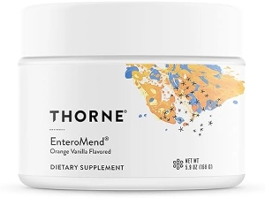 THORNE EnteroMend: Intestinal Health Support - Botanical & Amino Acid Formula - Orange Vanilla - 5.9 Oz