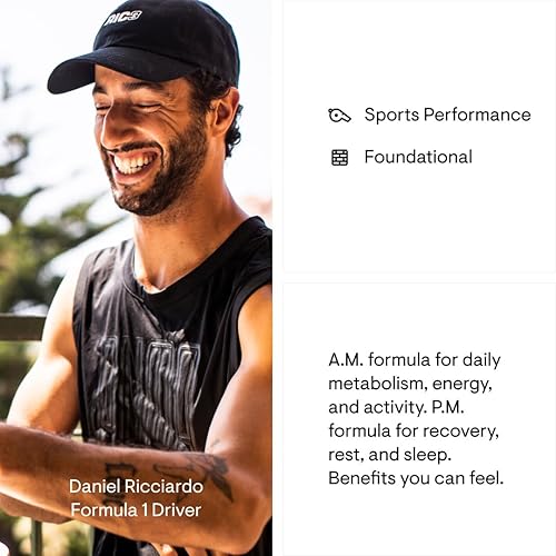 THORNE Multi-Vitamin Elite - AM PM Formula for Energy & Sleep - Gluten-Free, Dairy-Free - 180 Capsules
