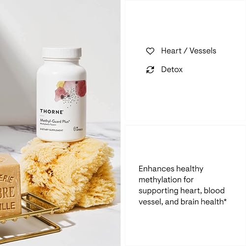 THORNE Methyl-Guard Plus Capsules - Supports Methylation & Homocysteine Levels - Gluten, Dairy & Soy