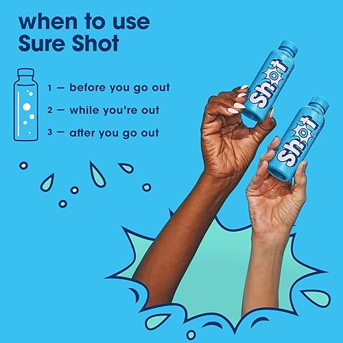 Sure Shot Premium Citrus Splash Recovery Drink 6-Pack - Hydration with Electrolytes & Vitamins for Energy - Liver & Gut Support