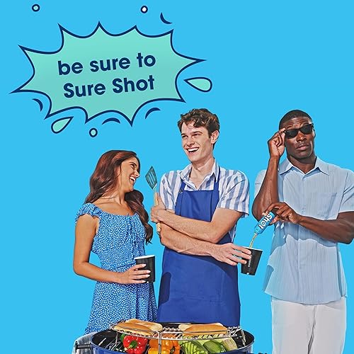 Sure Shot Premium Citrus Splash Recovery Drink 6-Pack - Hydration with Electrolytes & Vitamins for Energy - Liver & Gut Support