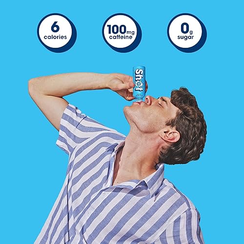 Sure Shot Premium Citrus Splash Recovery Drink 6-Pack - Hydration with Electrolytes & Vitamins for Energy - Liver & Gut Support