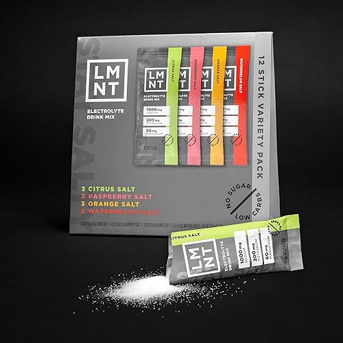 LMNT Zero Sugar Electrolytes Variety Pack Drink Mix - 12 Count