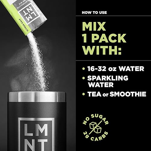 LMNT Zero Sugar Electrolytes Variety Pack Drink Mix - 12 Count