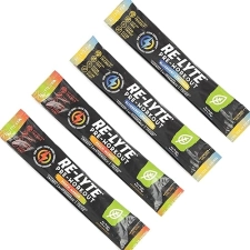 Redmond Re-Lyte Pre-Workout Drink Mix Sampler Pack - 4 Sticks