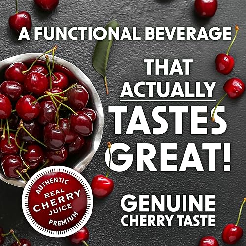 BING Original Cherry Energizing Juice Beverage 12oz/12pk – Real Juice, Low Cal, 5 B-Vitamins, Ginseng, 120mg Caffeine + Taurine - Vegan, Gluten-Free, Dairy-Free